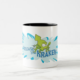 Tasse 2 Couleurs Grande éclaboussure de Kraken