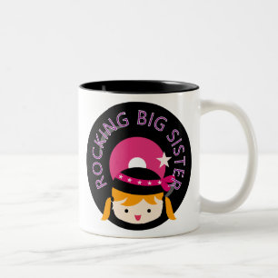 Tasse 2 Couleurs Grande soeur de basculage blonde