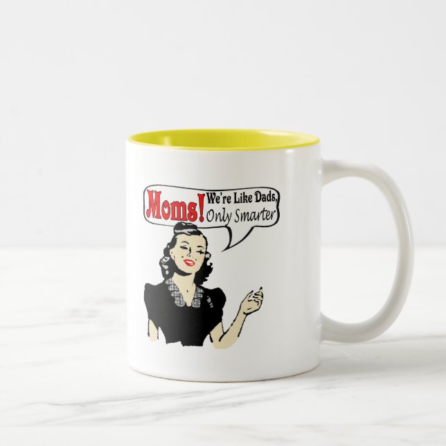 Tasse 2 Couleurs Grands cadeaux de jour de mères (Droit)