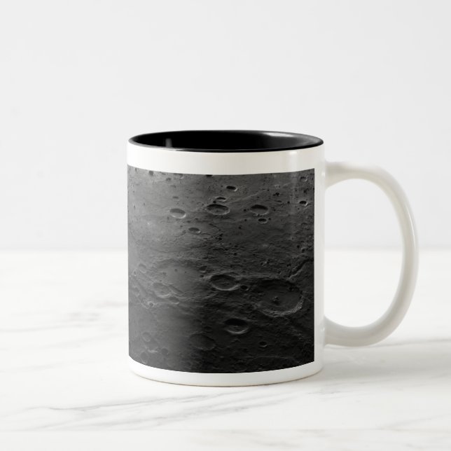 Tasse 2 Couleurs Grands cratères sur la planète Mercure (Droit)