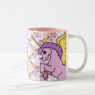 Tasse 2 Couleurs Graphique pourpre de licorne