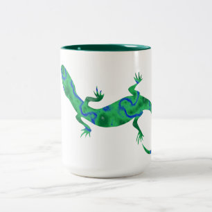 Tasse 2 Couleurs Green Gecko