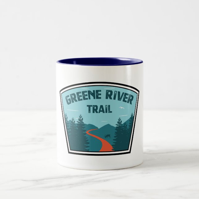 Tasse 2 Couleurs Greene River Trail Pennsylvanie (Centre)