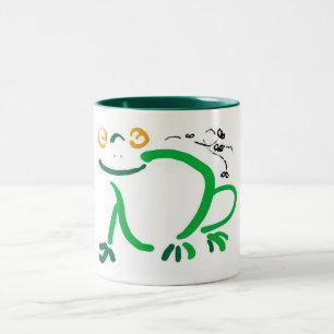 Tasse 2 Couleurs Grenouille