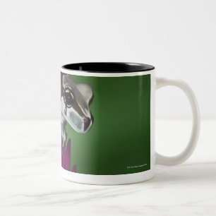 Tasse 2 Couleurs Grenouille de lait, resinifictrix de