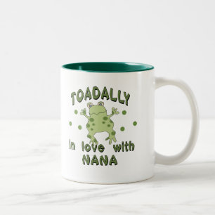 Tasse 2 Couleurs Grenouille de Nana d'amour de TOADALLY