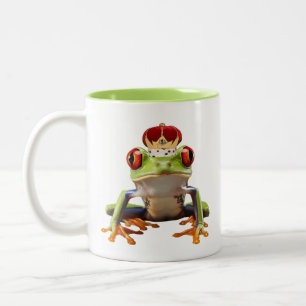Tasse 2 Couleurs Grenouille et couronne