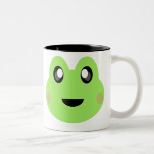 TASSE 2 COULEURS GRENOUILLE KAWAII SUPER MIGNONNE SUCRÉE