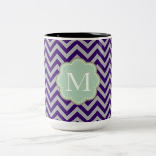 Tasse 2 Couleurs Grey Chevron