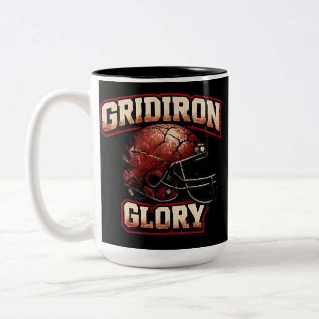 Tasse 2 Couleurs Gridiron Glory Football (Gauche)