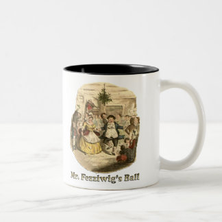 Tasse 2 Couleurs Grippe-sou de Noël - un chant de Noël