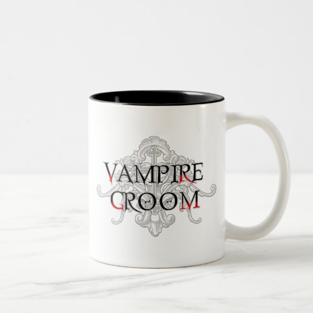 Tasse 2 Couleurs Groom vampire (Droit)