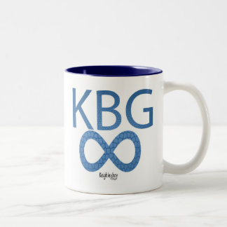 Tasse 2 Couleurs Groupe de Keighleyboy de ∞ de KBG