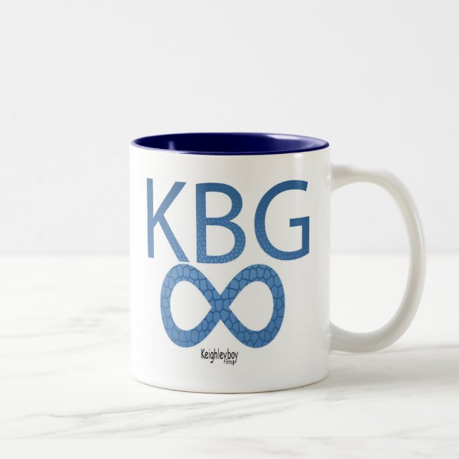Tasse 2 Couleurs Groupe de Keighleyboy de ∞ de KBG (Droit)