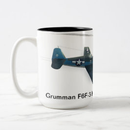 Tasse 2 Couleurs Grumman F6F-3 Hellcat