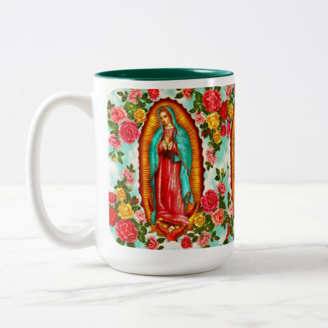 Tasse 2 Couleurs Guadalupe, (Gauche)