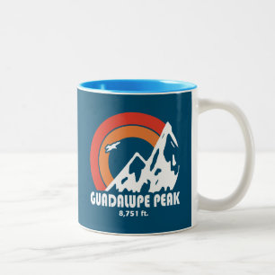 Tasse 2 Couleurs Guadalupe Peak Texas Sun Eagle