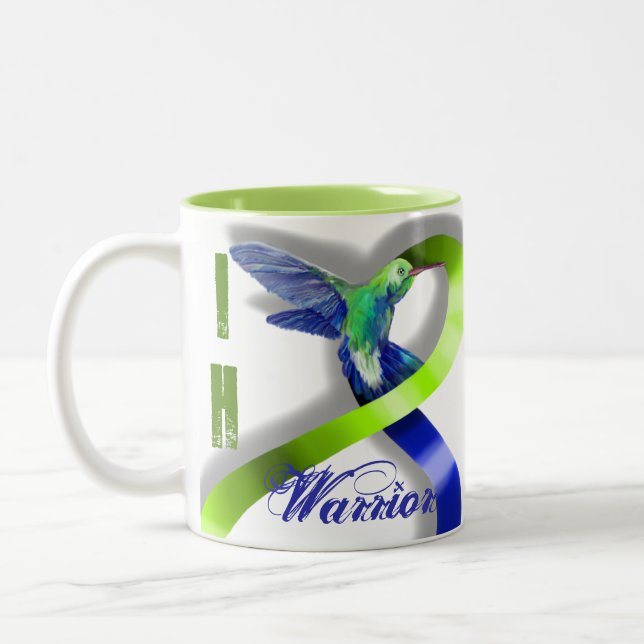 Tasse 2 Couleurs Guerrier intra-crânien d'hypertension (Gauche)