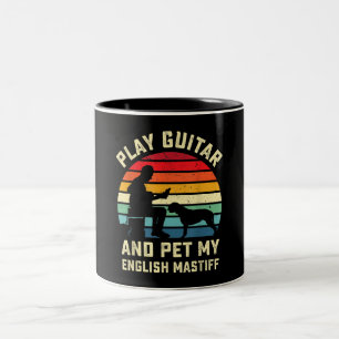 Tasse 2 Couleurs Guitare Français Ma Lover Guitariste Propriétair