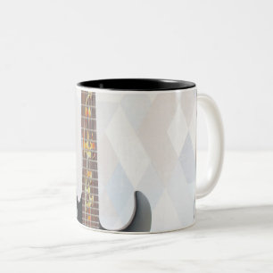 Tasse 2 Couleurs Guitare Mignonne