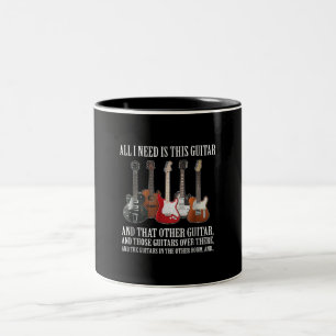 Tasse 2 Couleurs Guitare Tout Ce Dont J'Ai Besoin Est Cette Guita