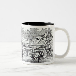 Tasse 2 Couleurs Gulliver a transporté au Lilliputian