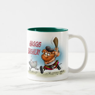 Tasse 2 Couleurs Haggis Basher