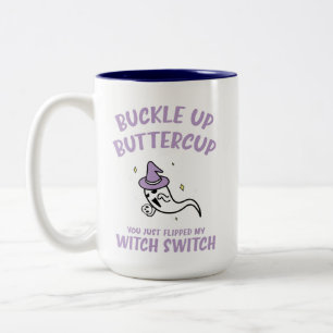 Tasse 2 Couleurs HALLOWEEN Boucle Haut