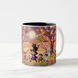 Tasse 2 Couleurs Halloween Candyland Parade