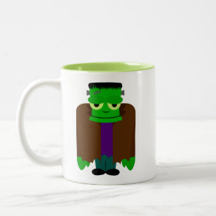 Tasse 2 Couleurs Halloween Frankenmonster