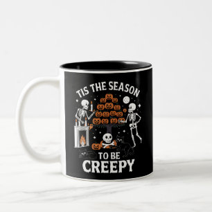 Tasse 2 Couleurs Halloween Horreur C'Est La Saison D'Être Déplaisan
