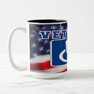 Tasse 2 Couleurs Handicap Handicap Vétérinaire États-Unis
