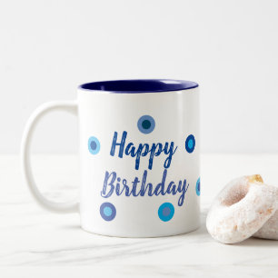 Tasse 2 Couleurs Happy Birthday