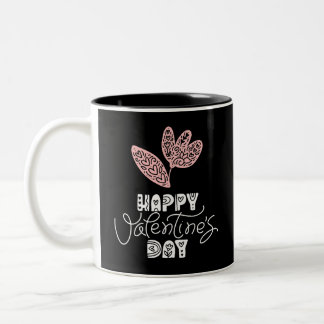 Tasse 2 Couleurs Happy valentine day 