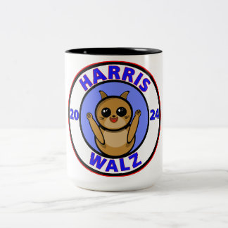 Tasse 2 Couleurs Harris Walz 2024