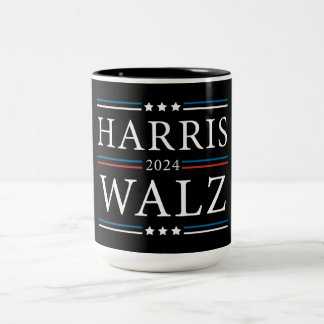 Tasse 2 Couleurs Harris Walz élections de 2024