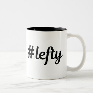 Tasse 2 Couleurs Hashtag Lefty Left Hander 