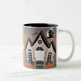 Tasse 2 Couleurs Haunted House Halloween