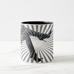 Tasse 2 Couleurs Haut de la cuisse tendance Art de démarrage