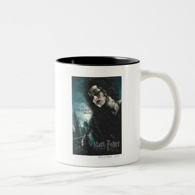 Tasse 2 Couleurs Hauteurs mortelles - Bellatrix Lestrange 2 (Droit)