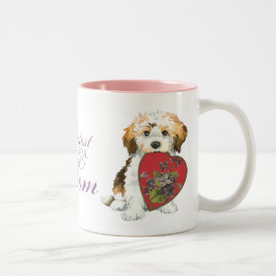 Tasse 2 Couleurs Havanais Heart Mom