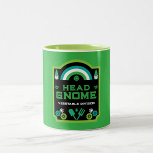 Tasse 2 Couleurs Head Garden Gnome Gardener