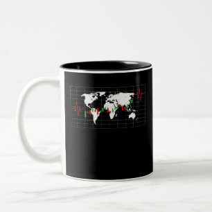 Tasse 2 Couleurs Heartbeat stock Investor