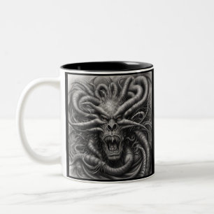 Tasse 2 Couleurs Heavy metal Monster
