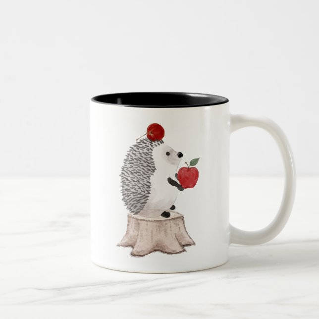 Tasse 2 Couleurs Hedgehog (Droit)