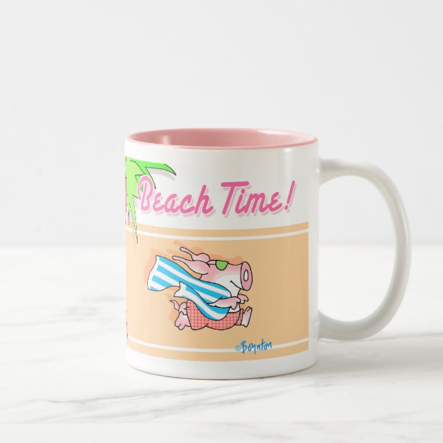 Tasse 2 Couleurs HEURE DE PLAGE ! Boynton (Droit)