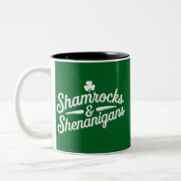 Heureux Jour de la Saint Patrick Lucky Shamrock&Sh