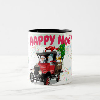 Tasse 2 Couleurs HEUREUX Noël