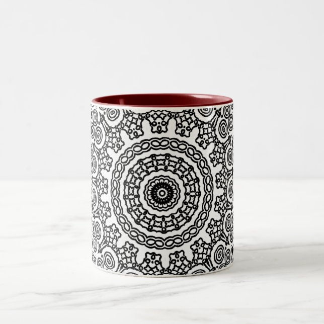 Tasse 2 Couleurs Hibiscus de Kaleidoscope (Centre)