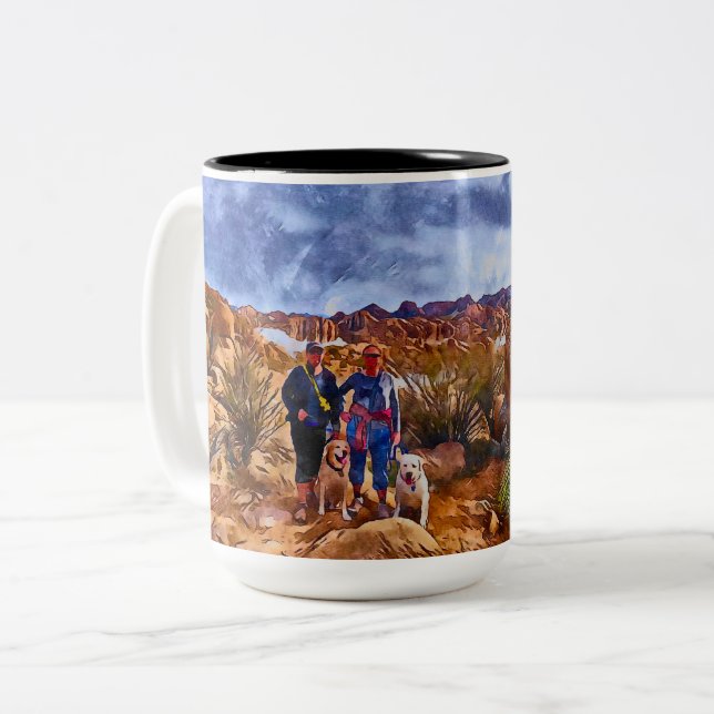 Tasse 2 Couleurs Hike Prescott (Devant gauche)